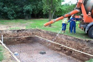 lavori costruzione piscine